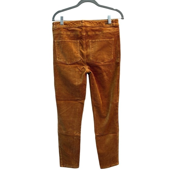 Paige Jeans Corduroy Hoxton Ankle Pants Marigold Women's Size 30 - Picture 8 of 15